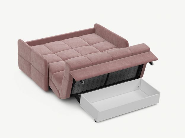 Диван MOON 120 цвет красный,розовый (фото 195657)