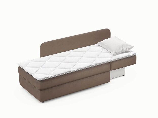 Диван кушетка MOON 074 цвет коричневый (фото 195468)