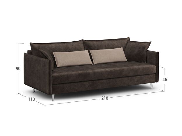 Диван MOON 171 цвет коричневый (фото 183381)