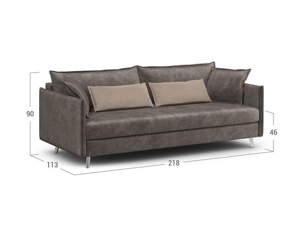 Диван MOON 171 цвет коричневый (фото 183409)