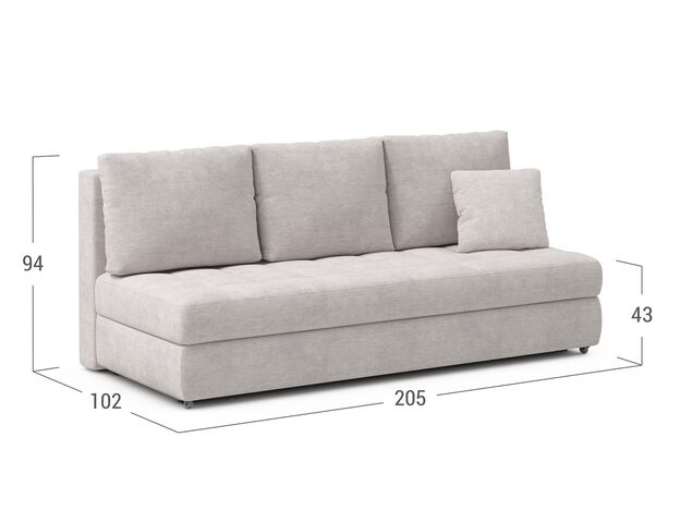 Диван MOON 074 цвет бежевый (фото 196509)