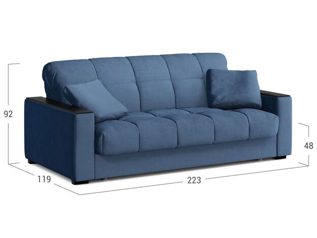 Диван MOON 107 цвет синий (фото 197179)