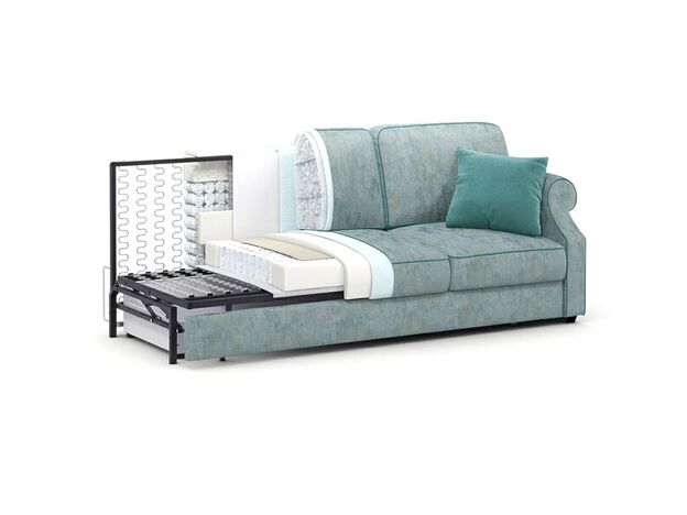 Диван MOON 112 цвет бирюза,голубой (фото 197051)