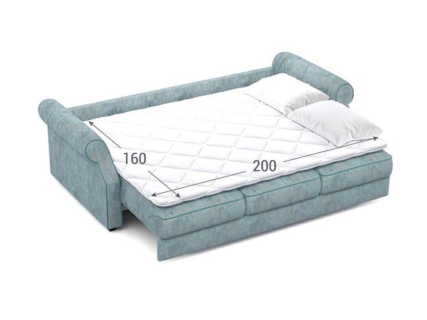 Диван MOON 112 цвет бирюза,голубой (фото 197053)