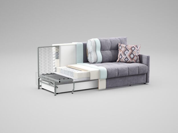 Диван MOON 015 цвет серый (фото 16616)