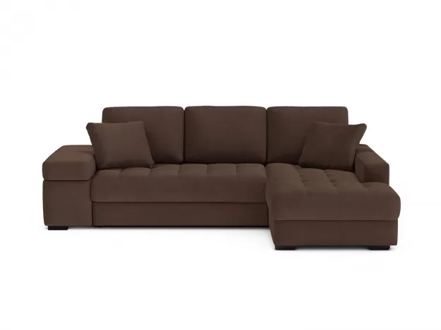 Угловой диван MOON 107 цвет коричневый (фото 197670)