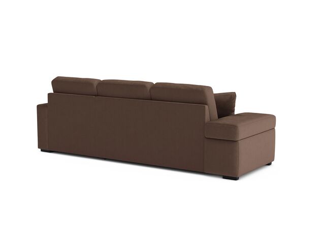 Угловой диван MOON 107 цвет коричневый (фото 197681)