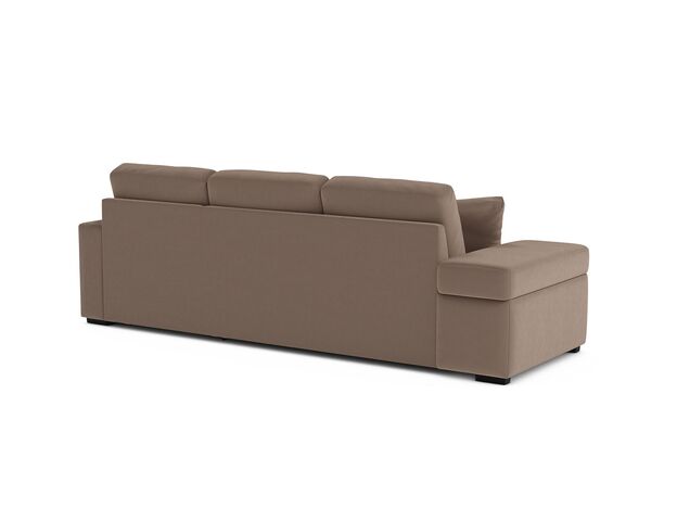 Угловой диван MOON 107 цвет бежевый,коричневый (фото 197702)