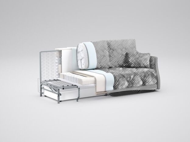 Диван MOON 084 цвет бежевый,коричневый (фото 17142)