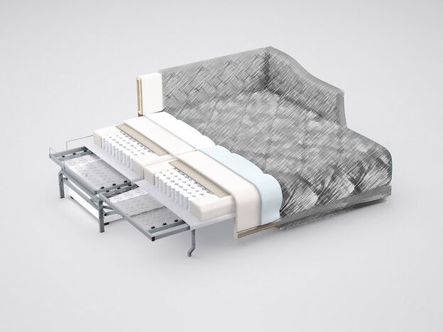 Диван MOON 084 цвет бежевый,коричневый (фото 17143)