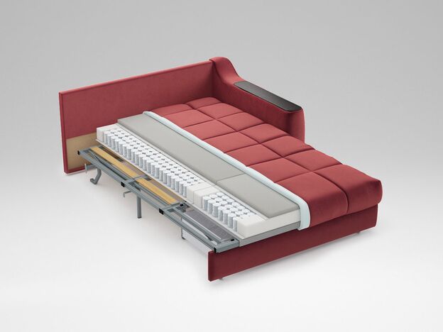 Диван MOON 116 цвет красный (фото 99109) Диван MOON 116 цвет красный (фото 99109)