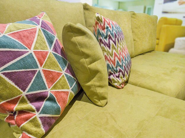 Угловой диван MOON 074 цвет зеленый (фото 107296)