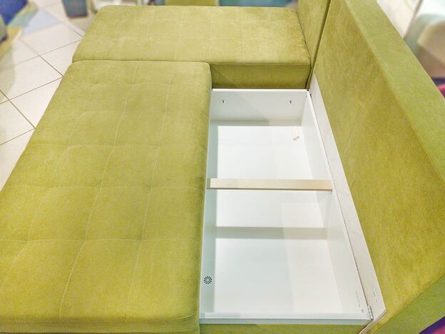 Угловой диван MOON 074 цвет зеленый (фото 107297)