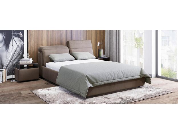 Прикроватная тумба MOON 1009 цвет коричневый (фото 129689)