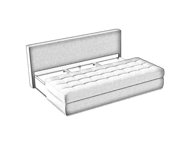 Диван MOON 074 цвет бежевый (фото 135851)