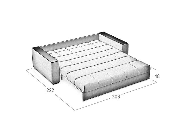 Диван MOON 107 цвет красный,бордовый (фото 136395)