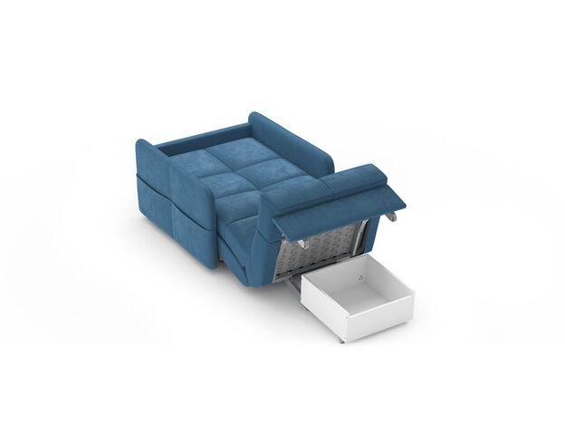 Кресло-кровать MOON 120 цвет синий,бирюза (фото 137907)
