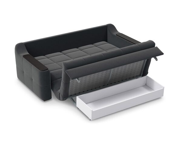 Диван MOON 116 цвет черный,серый (фото 136984)