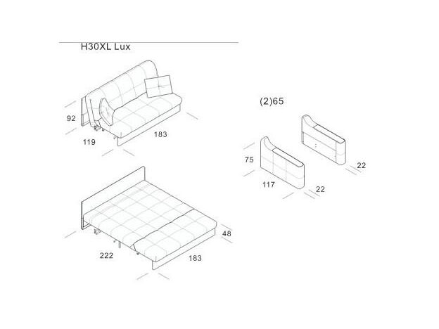 Диван MOON 116 цвет зеленый,бирюза (фото 136790)
