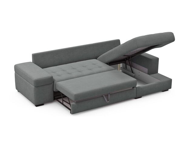 Угловой диван MOON 107 цвет серый (фото 199281)
