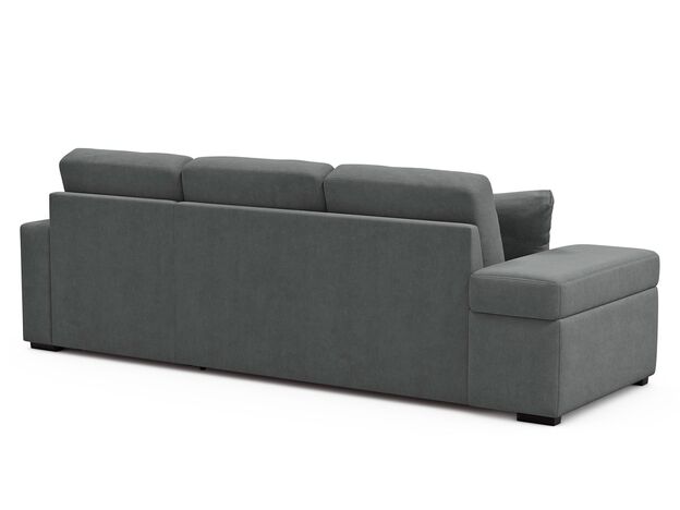 Угловой диван MOON 107 цвет серый (фото 199276)