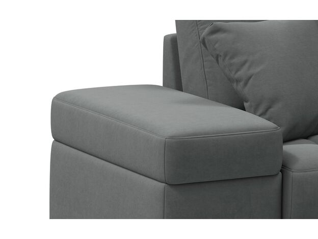 Угловой диван MOON 107 цвет серый (фото 199283) Угловой диван MOON 107 цвет серый (фото 199283)