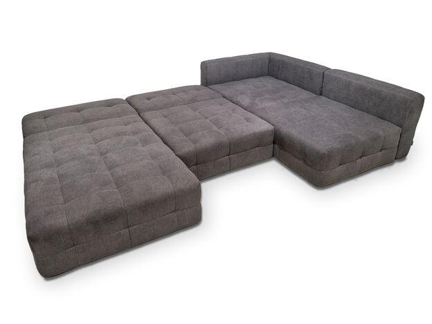 Угловой диван MOON 160 цвет серый (фото 199027)