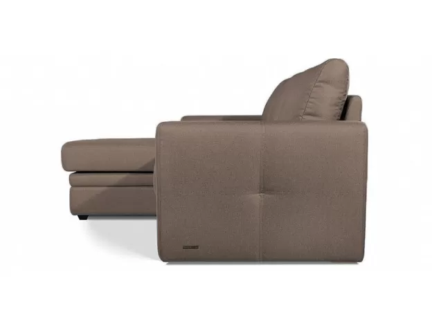 Угловой диван Флит цвет коричневый (фото 12781)