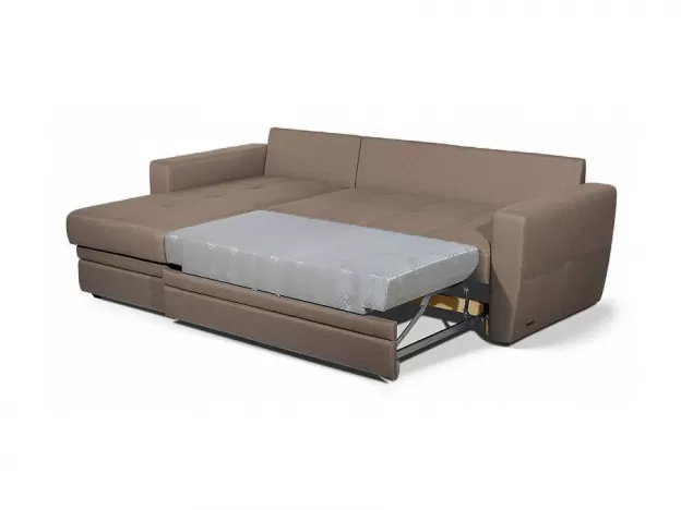 Угловой диван Флит цвет коричневый (фото 12784)
