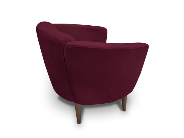 Кресло Тулип NEW цвет красный,бордовый (фото 200745)