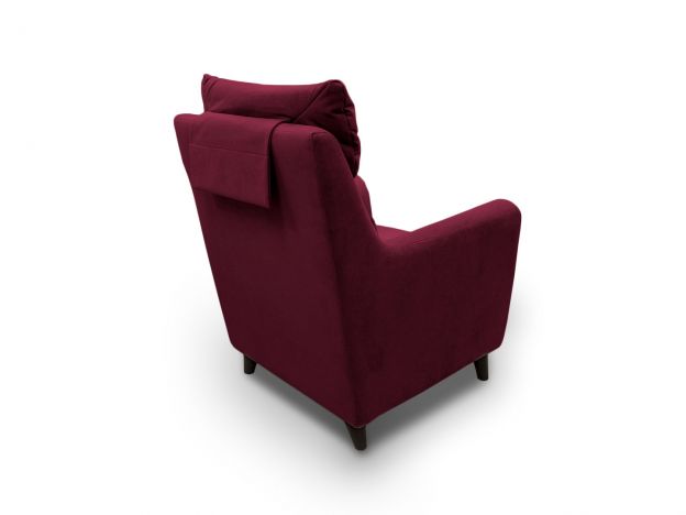 Кресло Рик цвет красный,бордовый (фото 200645)