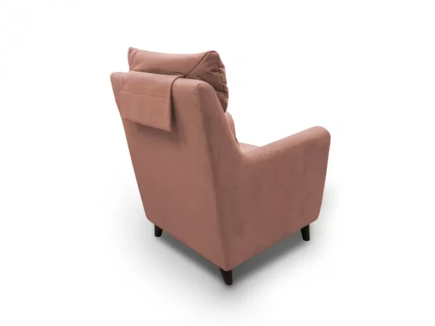 Кресло Рик цвет красный,розовый (фото 200505)