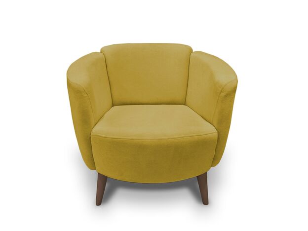 Кресло Тулип NEW цвет желтый (фото 200707)