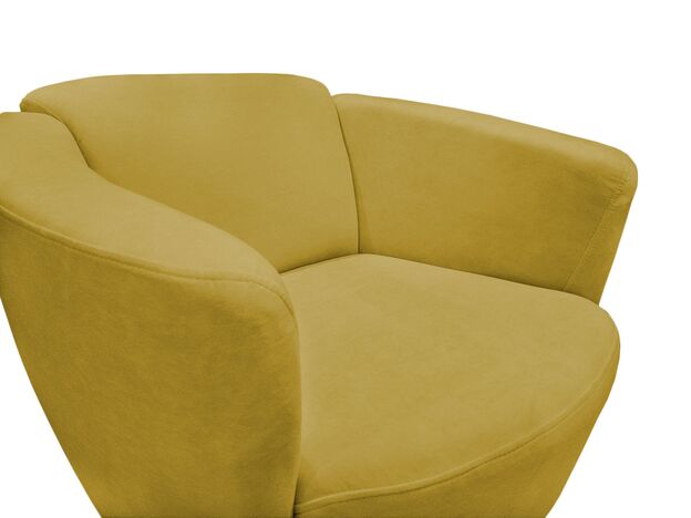 Кресло Тулип NEW цвет желтый (фото 200708)