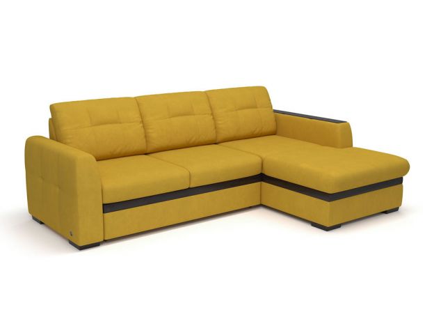 Угловой диван Айдер цвет желтый (фото 200889)