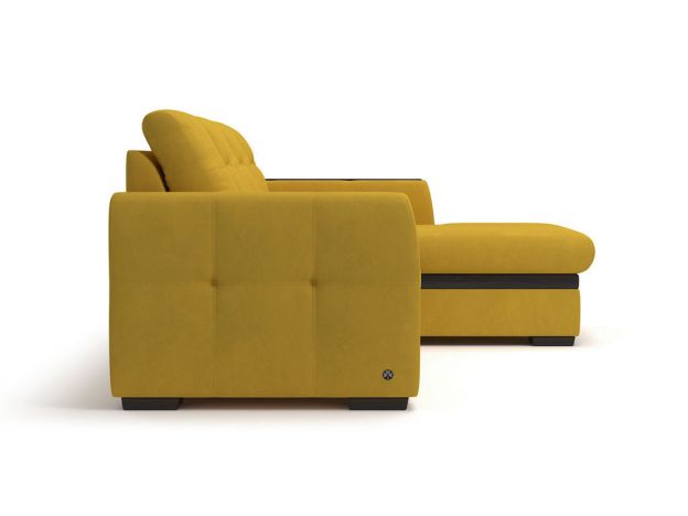 Угловой диван Айдер цвет желтый (фото 200891)