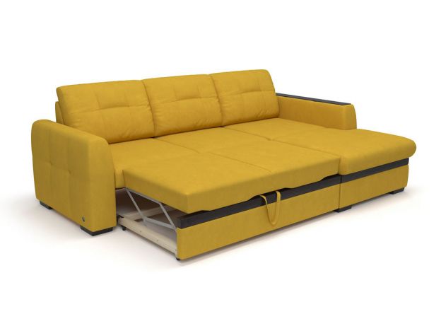 Угловой диван Айдер цвет желтый (фото 200894)