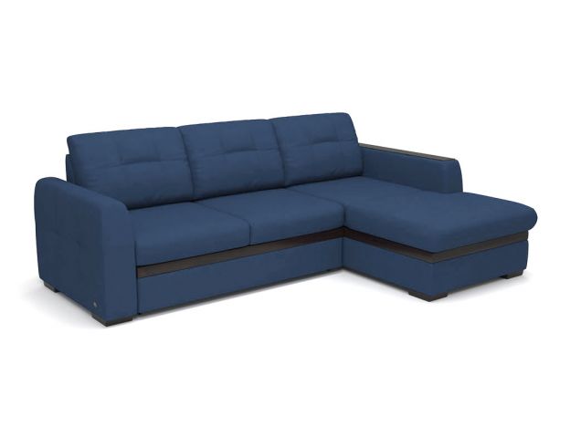 Угловой диван Айдер цвет синий (фото 201185)