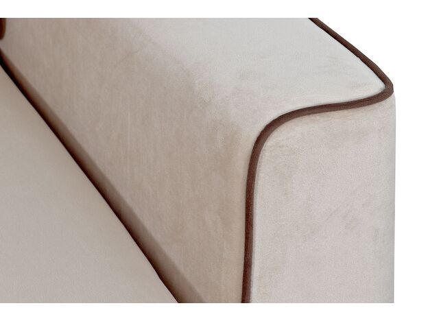 Угловой диван Некст цвет бежевый (фото 169745)
