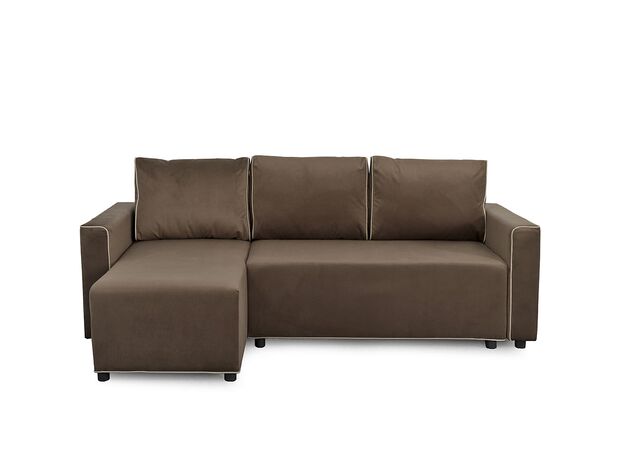Угловой диван Некст цвет коричневый (фото 169767)