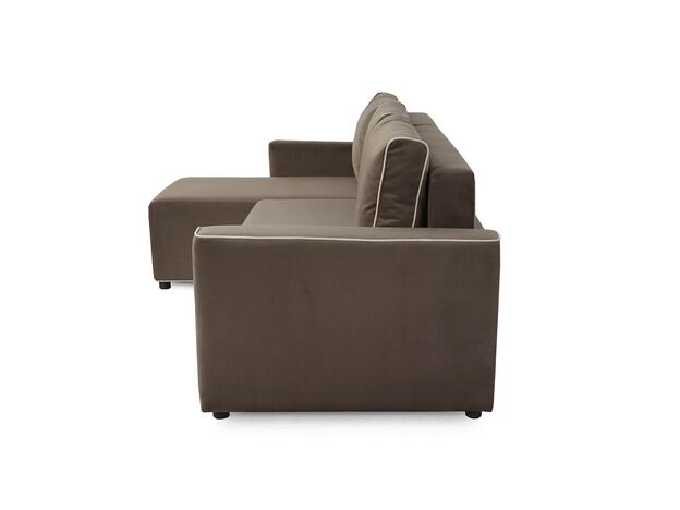 Угловой диван Некст цвет коричневый (фото 169769)