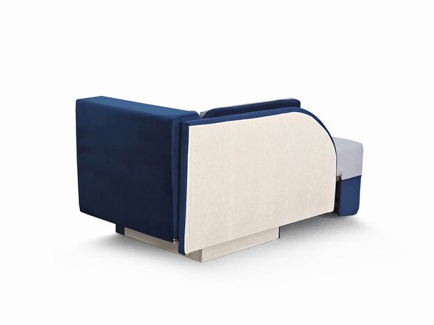 Кушетка Джеки-2 цвет серый,синий (фото 169904)