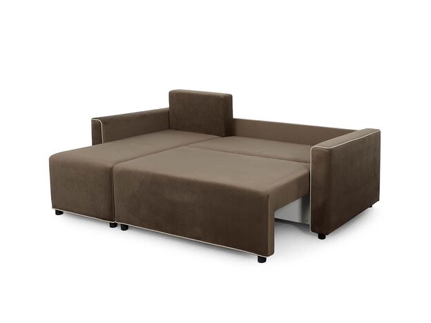 Угловой диван Некст цвет коричневый (фото 169771)