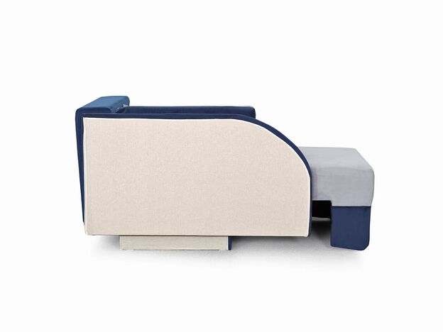 Кушетка Джеки-2 цвет серый,синий (фото 169905)