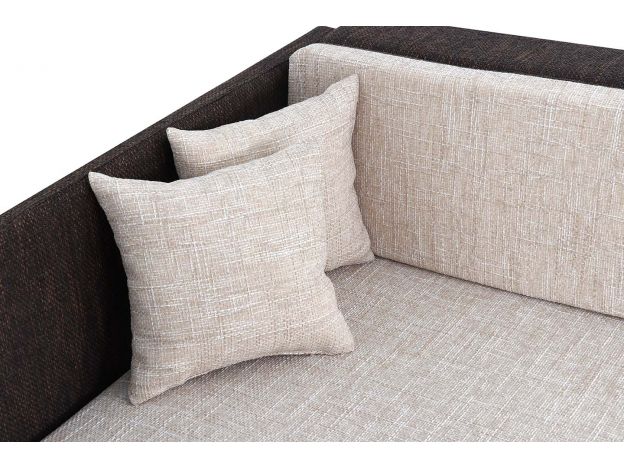 Кушетка Джеки-2 цвет бежевый,коричневый (фото 169919)