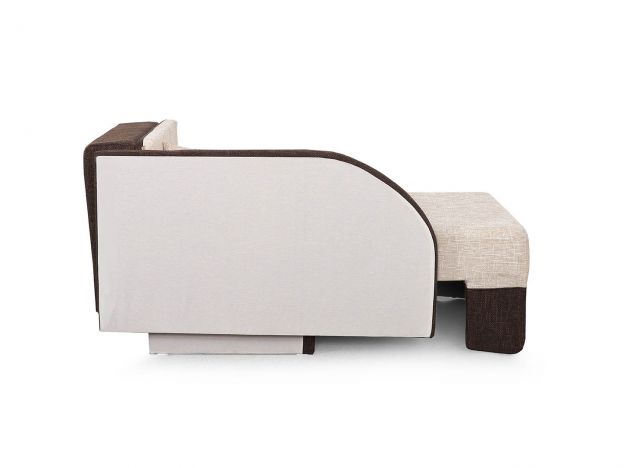 Кушетка Джеки-2 цвет бежевый,коричневый (фото 169921)