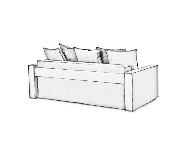 Диван Онтарио цвет синий (фото 169230)