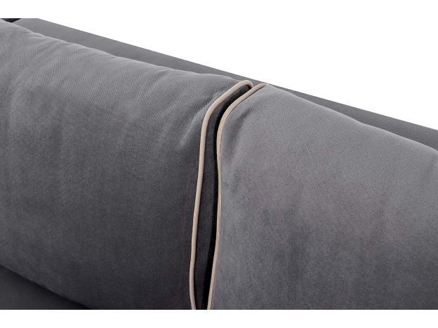 Угловой диван Некст цвет серый (фото 199742)