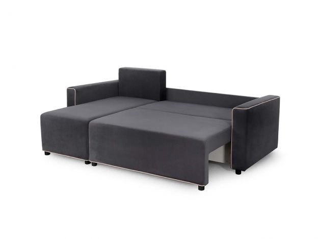 Угловой диван Некст цвет серый (фото 199737)