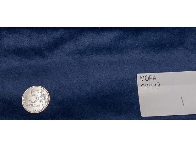 микровелюр мора синий